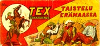Ensimmäinen Suomessa julkaistu Tex, n:o 1/1953. 