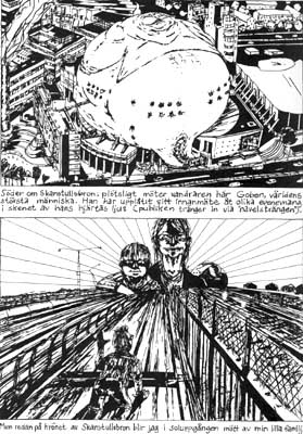 "Pirisen vaellus kotiin päättyy Skanstullin sillalle." - kuva: © Joakim Pirinen